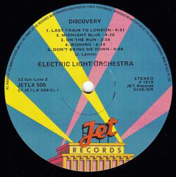 LP Electric Light Orchestra: Discovery 656546