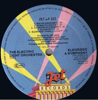 LP Electric Light Orchestra: Eldorado - A Symphony By The Electric Light Orchestra 655964