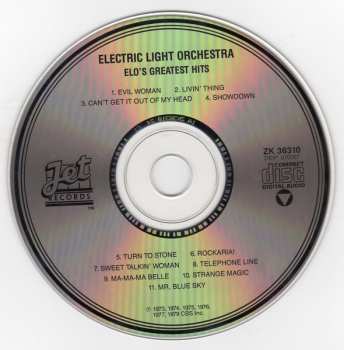 CD Electric Light Orchestra: ELO's Greatest Hits 610744