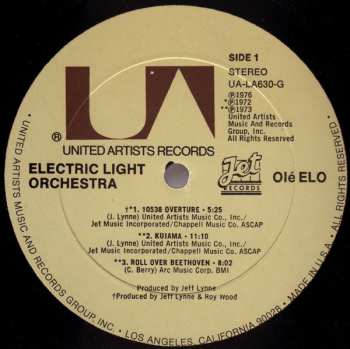 LP Electric Light Orchestra: Olé ELO 654059