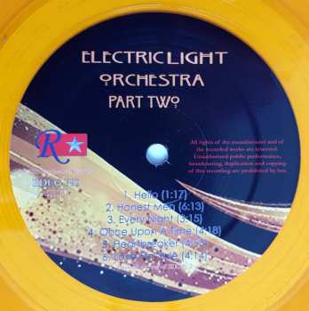 LP Electric Light Orchestra Part II: Electric Light Orchestra Part II CLR 594932