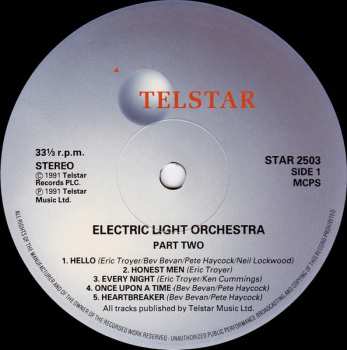 LP Electric Light Orchestra Part II: Electric Light Orchestra Part Two 669734