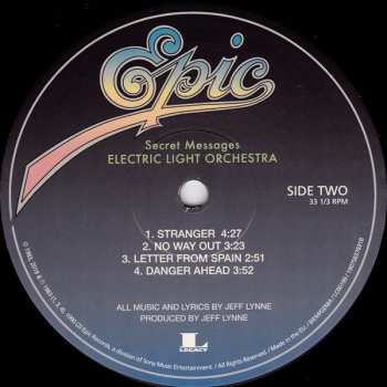 2LP Electric Light Orchestra: Secret Messages 565951