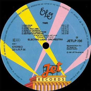 LP Electric Light Orchestra: Time 478553