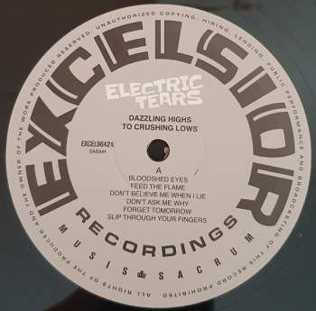 LP/CD Electric Tears: Dazzling Highs To Crushing Lows 63335