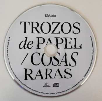 LP/CD Elefantes: Trozos De Papel / Cosas Raras 613801