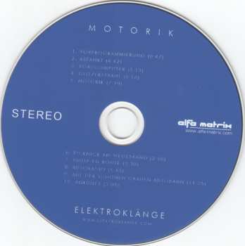 CD Elektroklänge: Motorik 579068