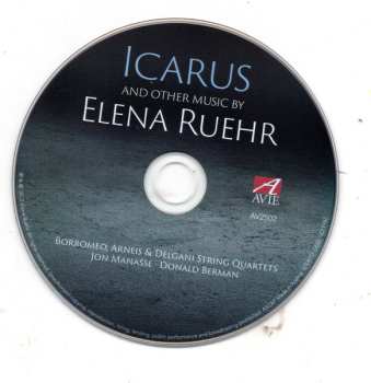 CD Elena Ruehr: Icarus And Other Music By Elena Ruehr 636553