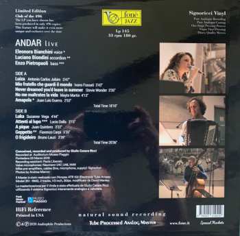 LP Enzo Pietropaoli: ANDAR live LTD 157860