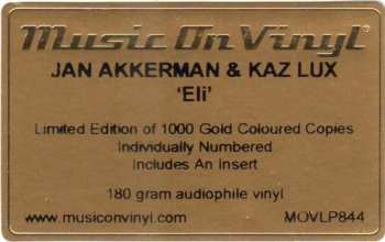 LP Jan Akkerman: Eli LTD | NUM | CLR 10984