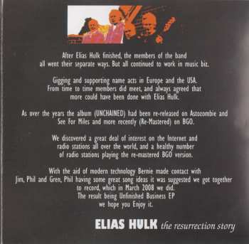 CD Elias Hulk: Unfinished Business 369706