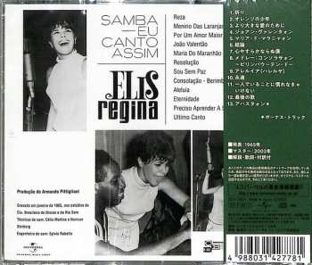 CD Elis Regina: Samba, Eu Canto Assim! LTD 611969