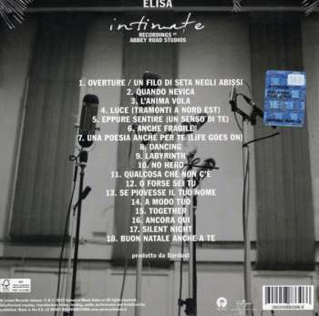 CD Elisa: Intimate - Recordings At Abbey Road Studios DLX 567608