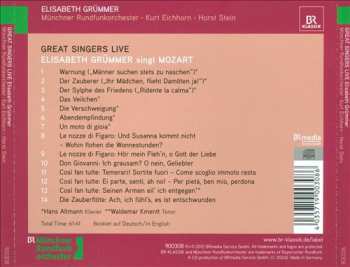 CD Wolfgang Amadeus Mozart: Great Singers Live 551299