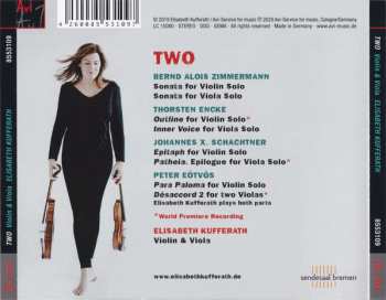 CD Elisabeth Kufferath: Two 613371