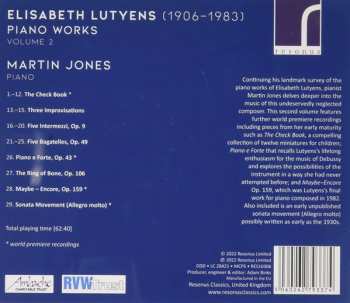 CD Martin Jones: Piano Works Volume 2 586840