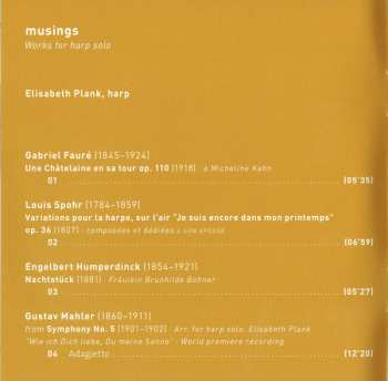 CD Elisabeth Plank: Musings 458981