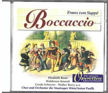 Album Walter Berry: Boccaccio - Großer Querschnitt