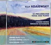 24 Preludes For Voice And Piano / 3 Piano Works / Berceuse Estonienne