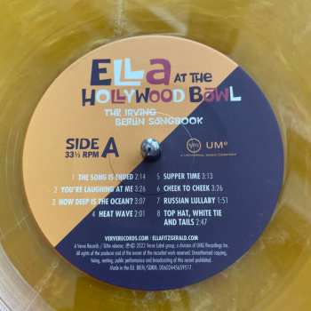 LP Ella Fitzgerald: Ella At The Hollywood Bowl: The Irving Berlin Songbook LTD | CLR 391821