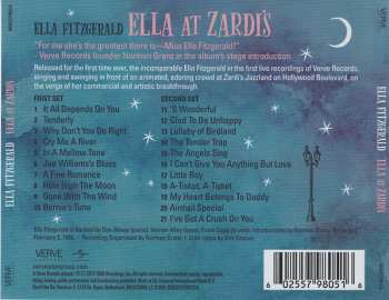 CD Ella Fitzgerald: Ella At Zardi's 648799