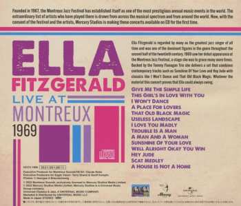 CD Ella Fitzgerald: Live At Montreux 1969 565973