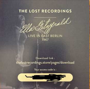 2LP Ella Fitzgerald: Live In East Berlin 1967 LTD | NUM 619495