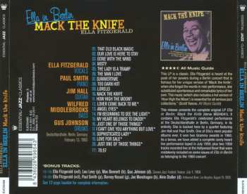 CD Ella Fitzgerald: Mack The Knife - Ella In Berlin 414636