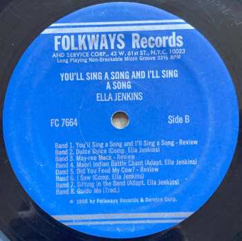 LP Ella Jenkins: You'll Sing A Song And I'll Sing A Song 598788