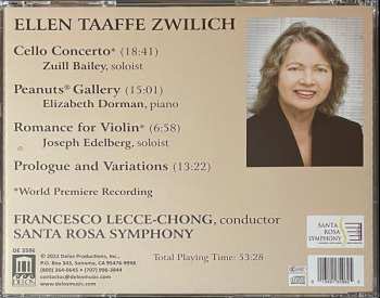 CD Ellen Taaffe Zwilich: Ellen Taaffe Zwilich: Cello Concerto And Other Works 566894