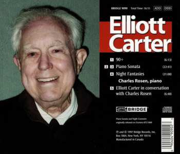 CD Elliott Carter: The Complete Music For Piano 531286