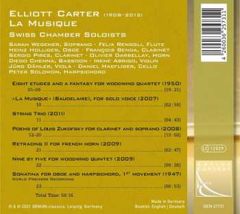 CD Elliott Carter: La Musique 557239