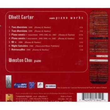 CD Elliott Carter: Piano Works 609162