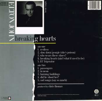 LP Elton John: Breaking Hearts 585623