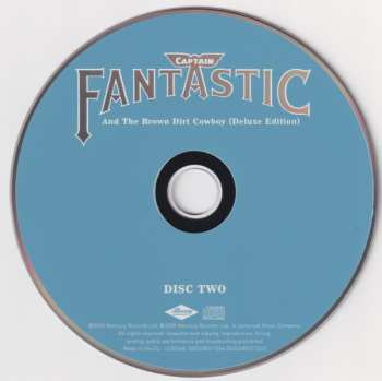 2CD Elton John: Captain Fantastic And The Brown Dirt Cowboy DLX | DIGI 627879