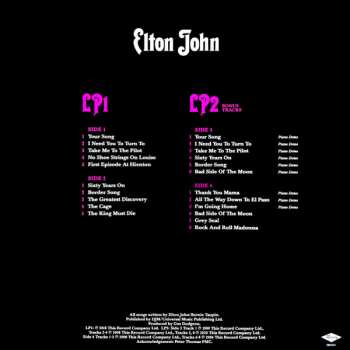 2LP Elton John: Elton John CLR | LTD 570853