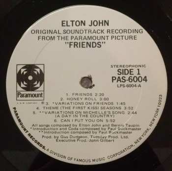 LP Elton John: Friends 603244