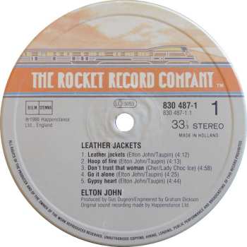 LP Elton John: Leather Jackets 632736