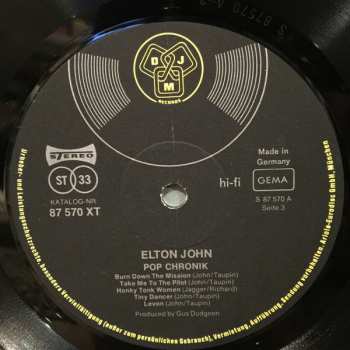 2LP Elton John: Pop Chronik 638388