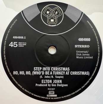 LP Elton John: Step Into Christmas / Ho, Ho, Ho, (Who’d Be A Turkey At Christmas) CLR | LTD 651776