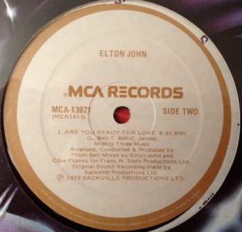 LP Elton John: The Thom Bell Sessions 632718