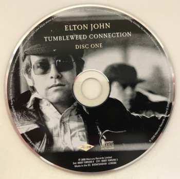 2CD Elton John: Tumbleweed Connection DLX 613241