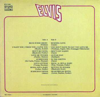 LP Elvis Presley: Elvis 660135