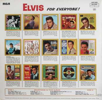 LP Elvis Presley: Elvis For Everyone! 630097