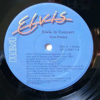 2LP Elvis Presley: Elvis In Concert 603234