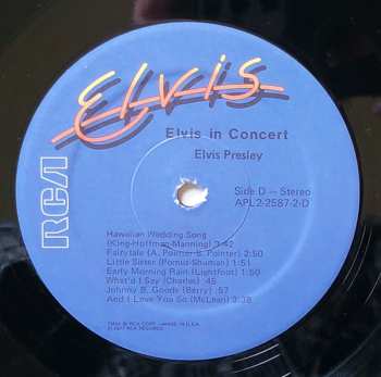 2LP Elvis Presley: Elvis In Concert 603234