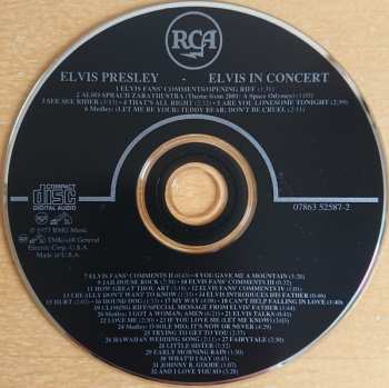 CD Elvis Presley: Elvis In Concert 660713