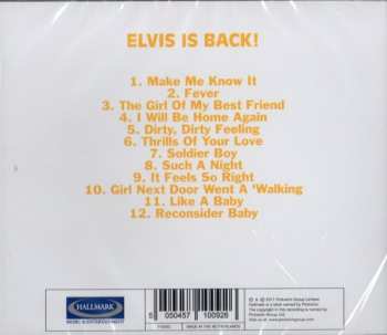 CD Elvis Presley: Elvis Is Back! 584223