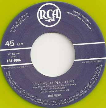 SP Elvis Presley: Love Me Tender CLR | LTD 633439