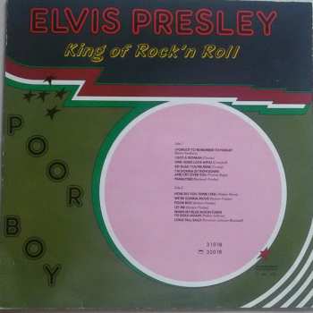 LP Elvis Presley: Poor Boy 630103